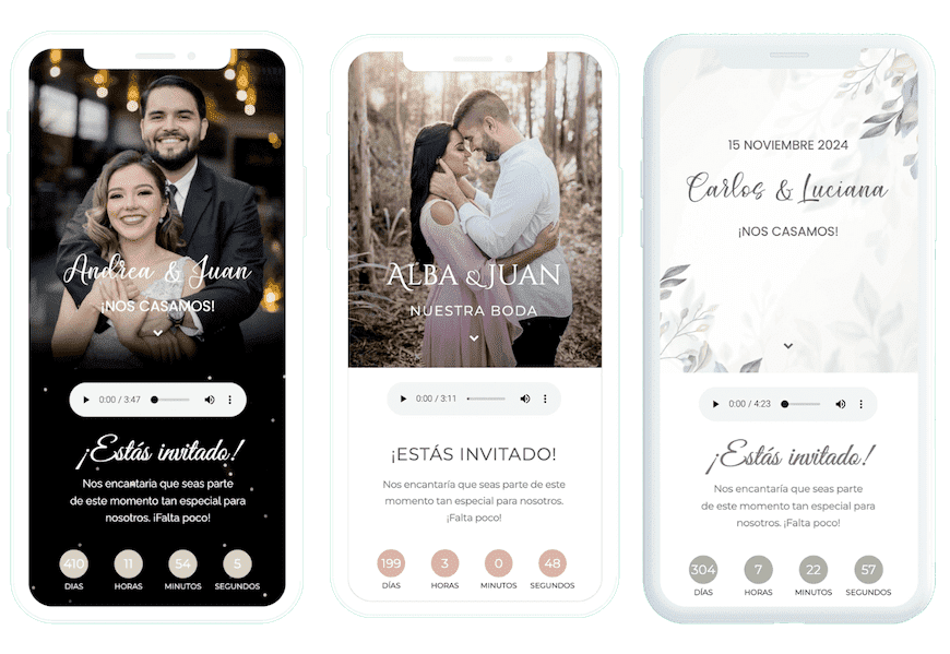invitaciones digitales de boda